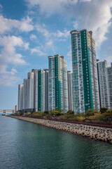 Fototapeta premium Busan, South Korea - October 11 2024 