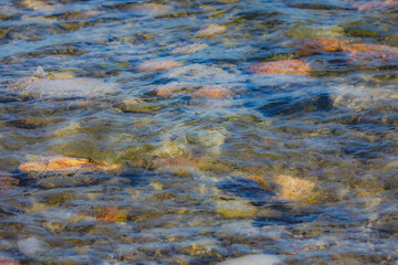 Colourful Stones And Water