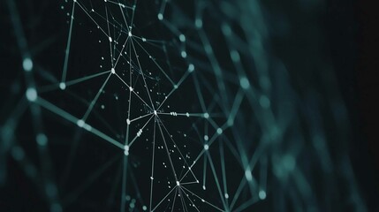 Starry Night Network Vector Illustration with Lights and Textures