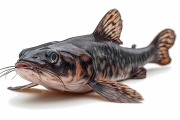 Catfish isolated on white background