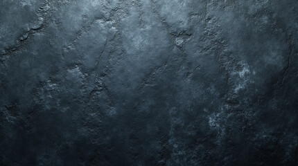 Obraz premium concrete wall texture Black and white stone texture. Rocky surface close-up resembling an old rough concrete wall. Dark gray grunge background with space for design. Template, backdrop, wide banner