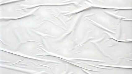 Fototapeta premium White creased textured poster background for creative design and print projects