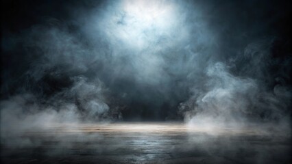 Foggy ambiance in dark background with mist, foggy, ambient, eerie, atmospheric, misty, mysterious, darkness, spooky, hazy