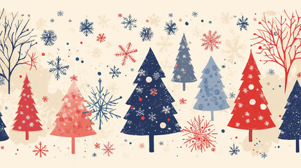 Winter background vector. Hand painted watercolor drawing for Christmas and Happy New Year season design for invitation, cards, social post, ads, cover, sale banner and invitation vector illustration.