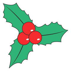 Christmas Holly Berries