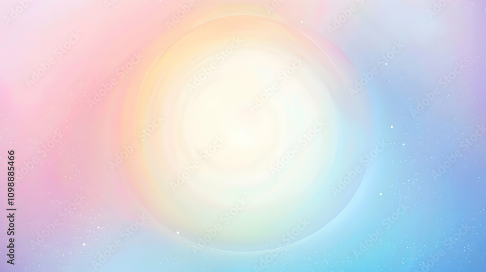 Poster a soft, abstract gradient background with pastel colors, evoking a calm and serene atmosphere.