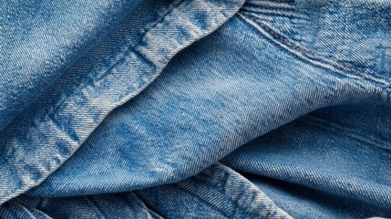 Light Blue Denim Texture Background