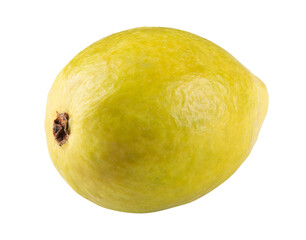 Fresh guava fruit on transparent background