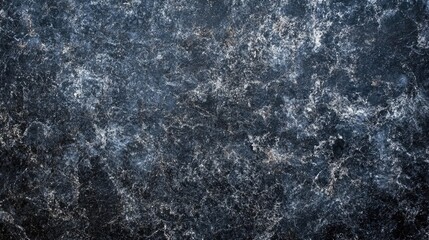 Obraz premium Dark grey concrete texture background with a mottled anthracite hue, featuring subtle veins and a smooth, rugged surface in panoramic view.