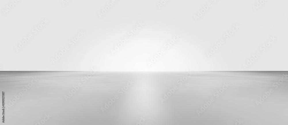 Poster minimalist white gradient background empty space design