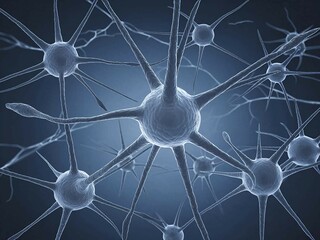Human body cell concept image 
