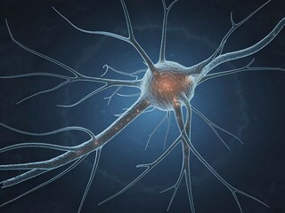 Human body cell concept image 
