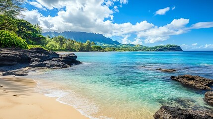 Obraz premium Tropical Beach Paradise