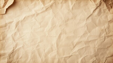 Fototapeta premium Vintage Aesthetic: Antique Blank Paper with Gentle Wrinkles and Imperfections for Artistic Projects