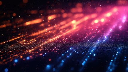 Obraz premium Metaverse technology concepts with a woman’s hand holding a global network connection and wireless