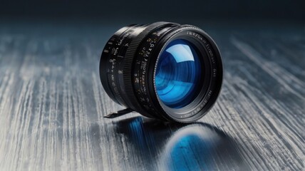 camera lens close up