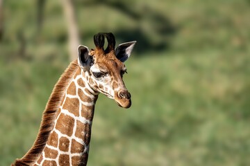 Obraz premium Baby giraffe 