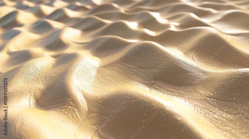 Poster abstract, soft, and textured close-up of a smooth, golden surface with a subtle ripple pattern. perf