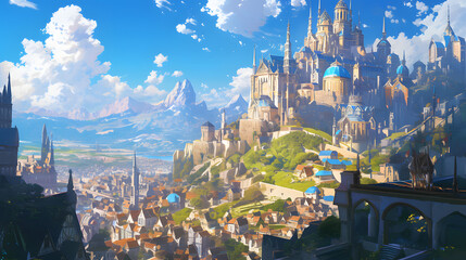 Fototapeta premium Kingdom Fantasy