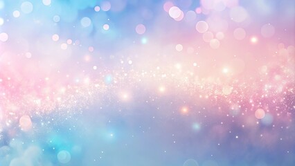 Obraz premium Pastel Sparkle Background Shimmering Lights and Glittering Dust