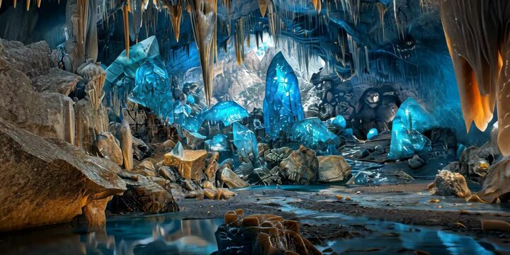 Quest for the Crystal Caves, 4K Video