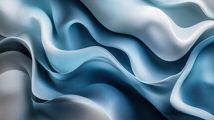 Fototapeta premium blue silk background
