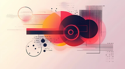 Obraz premium postmodern abstract poster