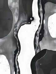 Abstract background. Wallpaper black and white 