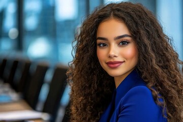 A professional giving a cybersecurity awareness workshop in a corporate setting