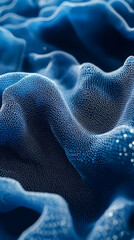 Obraz premium Blue 3D Abstract Background