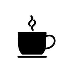 coffee cup icon vector. cup a coffee sign and symbol