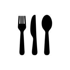 spoon and fork icon vector. spoon, fork and knife icon vector. restaurant sign and symbol