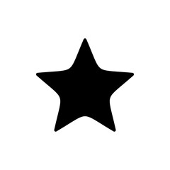 Obraz premium Star icon vector. rating sign and symbol. favourite star icon