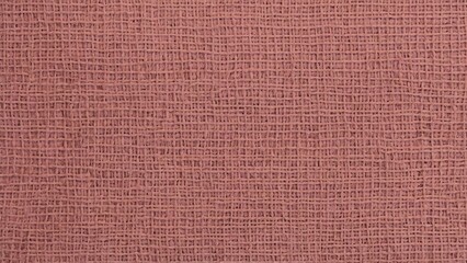 Fototapeta premium Soft pink burlap woven fabric texture background