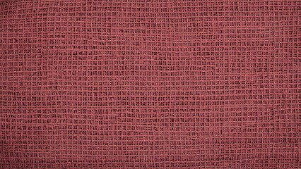 Pink burlap woven fabric texture background