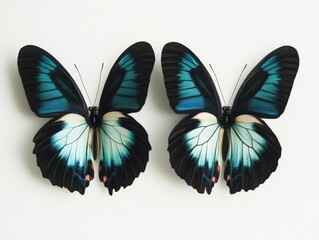 Obraz premium colorful butterflies with intricate patterns and vibrant colors