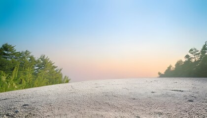 Natural macro shot. Nature scene with soft dew, environmental background, 3D illustration.