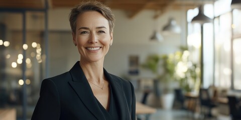 Fototapeta premium Businesswoman in Office