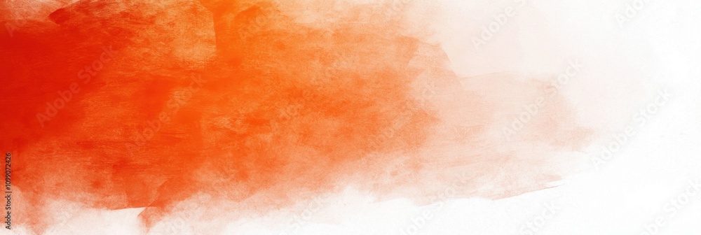 Poster a soft, artistic splash of orange hues blending into white, creating a warm and inviting abstract ba