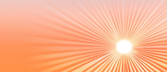 Obraz premium abstract background with sun rays and warm colors