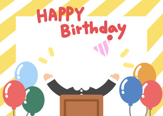 Happy birthday frame,생일 축하 프레임