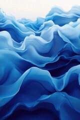 Obraz premium blue ocean wave