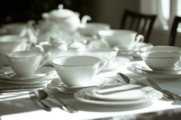 Formal Dinner Table Setting