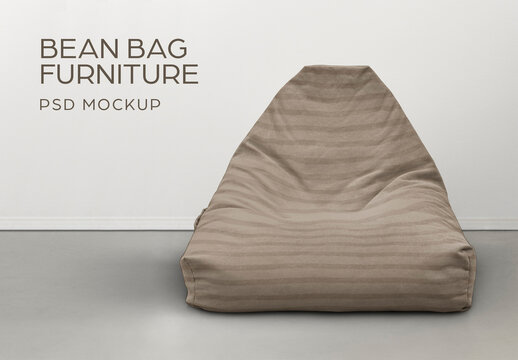 Bean Bag Furniture Mockup