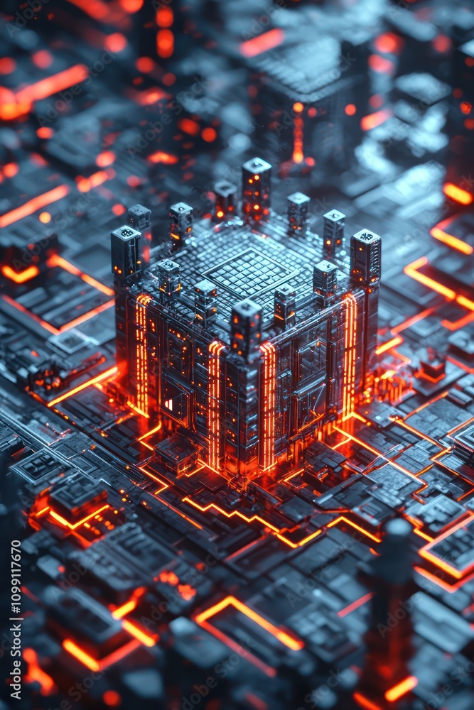 Aufkleber active visualization of a network firewall providing cybersecurity.