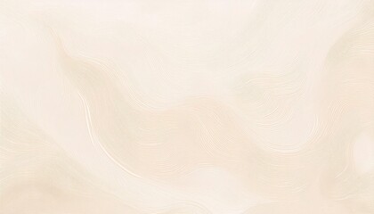 Obraz premium Fluid, dynamic pattern in subtle shades of beige and white, perfect for a calming and serene design