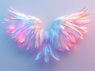Obraz premium Angel Wings Background