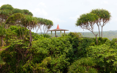 gazebo on the beach