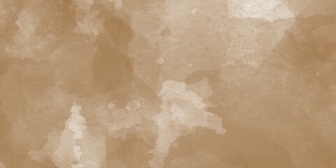 Obraz premium Brown watercolour background,Watercolour texture for cards, flyers, poster. Watercolour banner. Stucco. Wall,brown background with gray watercolor grunge velvety texture illustration,