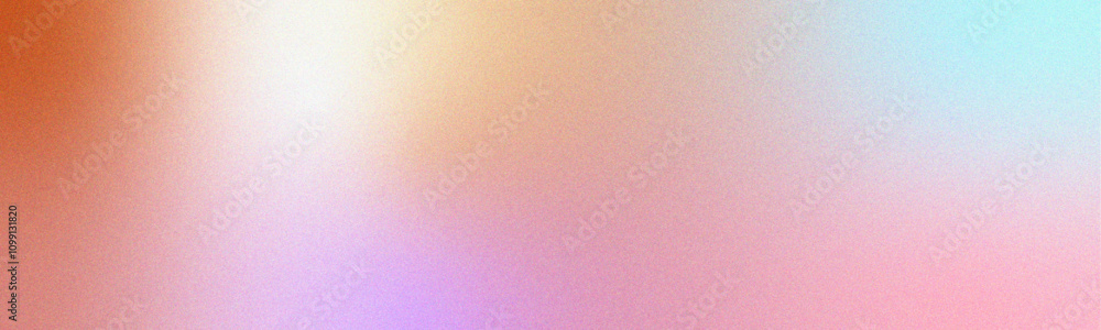 Aufkleber Soft pastel gradient background noise effect. Gradient mesh. Effect bright color. colorful grainy foil. Abstract blurred fluid wallpaper, Vector. design of social networks sites and presentations.
